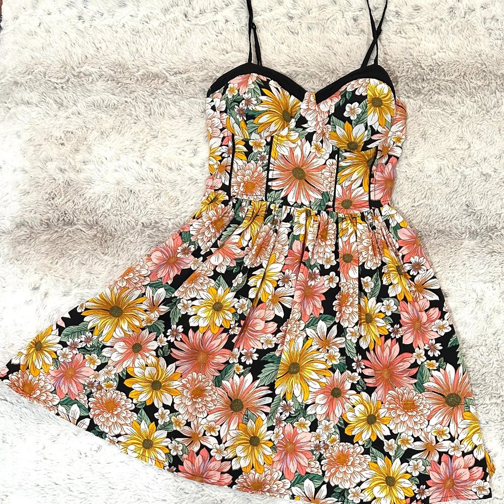 BOG Collective Corset-Style Dress with pockets 🌈✨